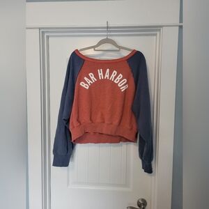 Free People Boat Neck Crew